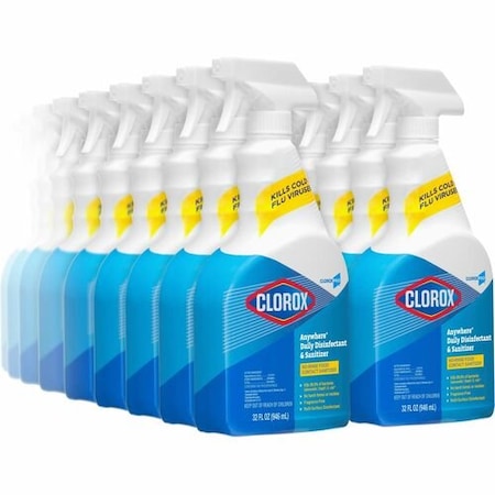 Clorox CLEANER, SNTZNG, TRGRSPY, 32OZ, 2PK CLO01698PL